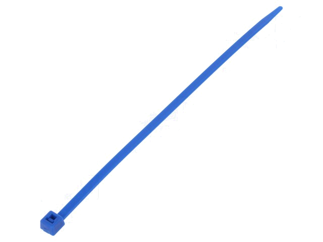 Kabelbinder; L: 201mm; W: 4,7mm; E/TFE; 222,3N; blauw; Ømax: 50mm Kabelbinder; L: 201mm; W: 4,7mm; E/TFE; 222,3N; blauw; Ømax: 50mm
